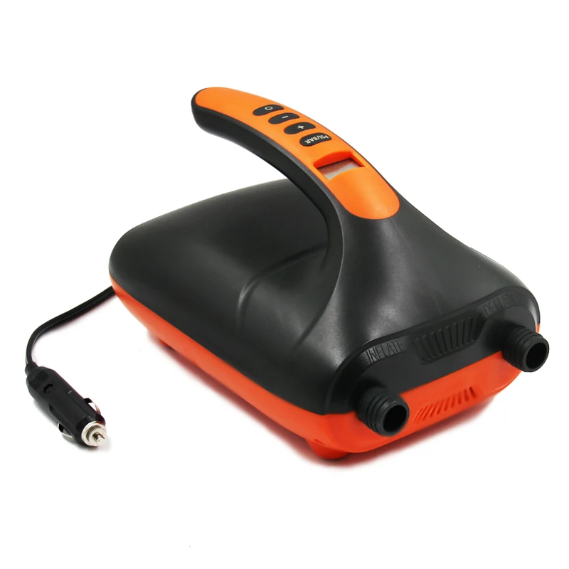 

DIVTOP SUP 20PSI inflatable Board DC and Rechargeable Digital Screen high Pressure Compressor Car Portable Electric Air Pump.