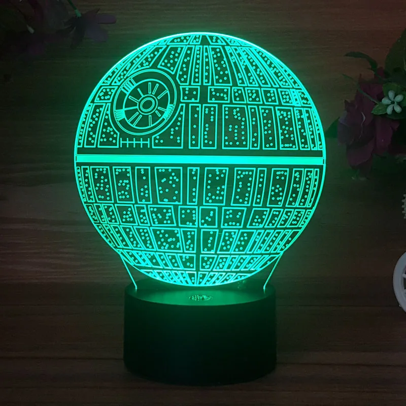 
home decor 3D LED Night Light 3D illusion led lamp Multi-colored Light 3D Hologram Illusion Desk Lamp 