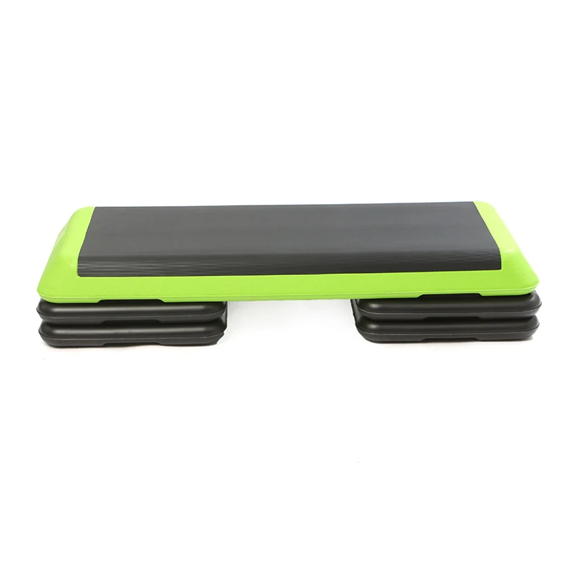 

Hot sale customized Height adjustable professional gym fitness aerobic stepper exercise adjustable aerobic step board, Green/red/gray
