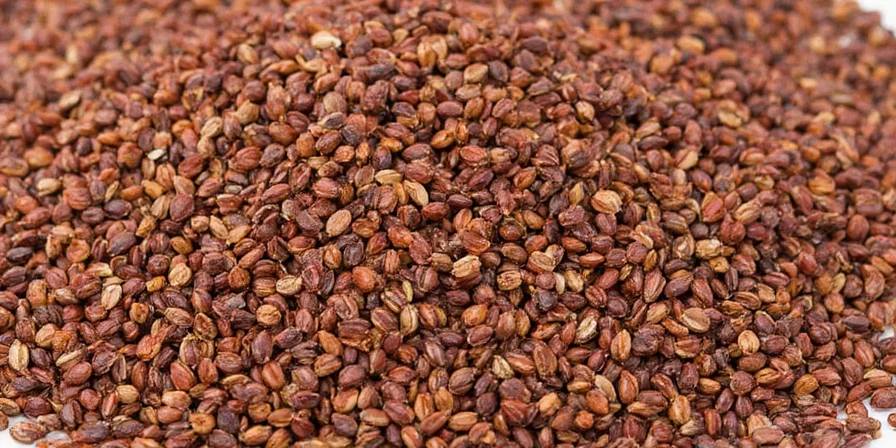 Comparison of white and black benne seeds