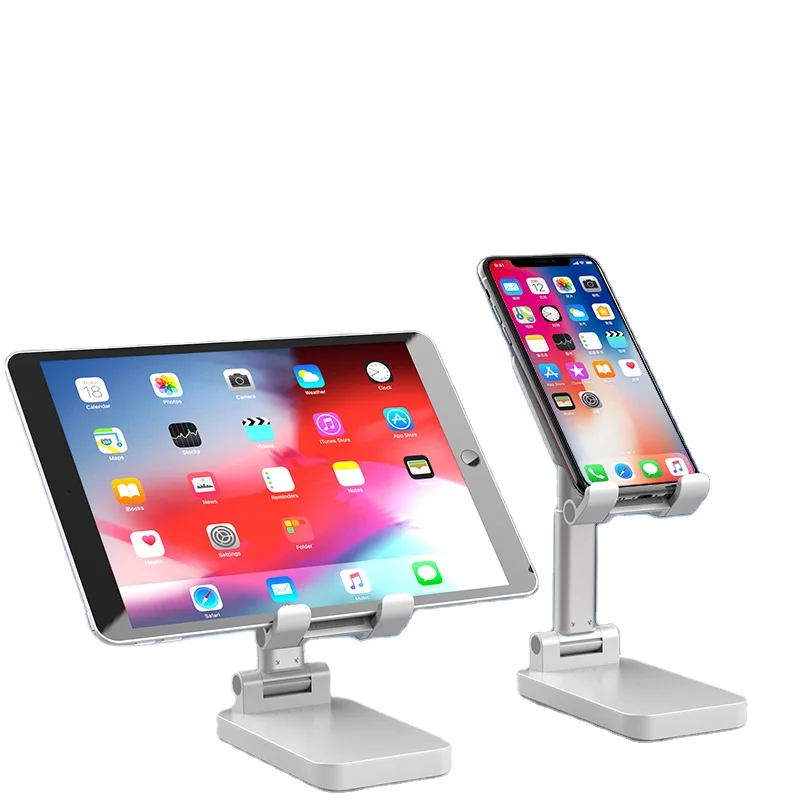 

New design multi-fuction foldable mini power banks station desktop phone stand