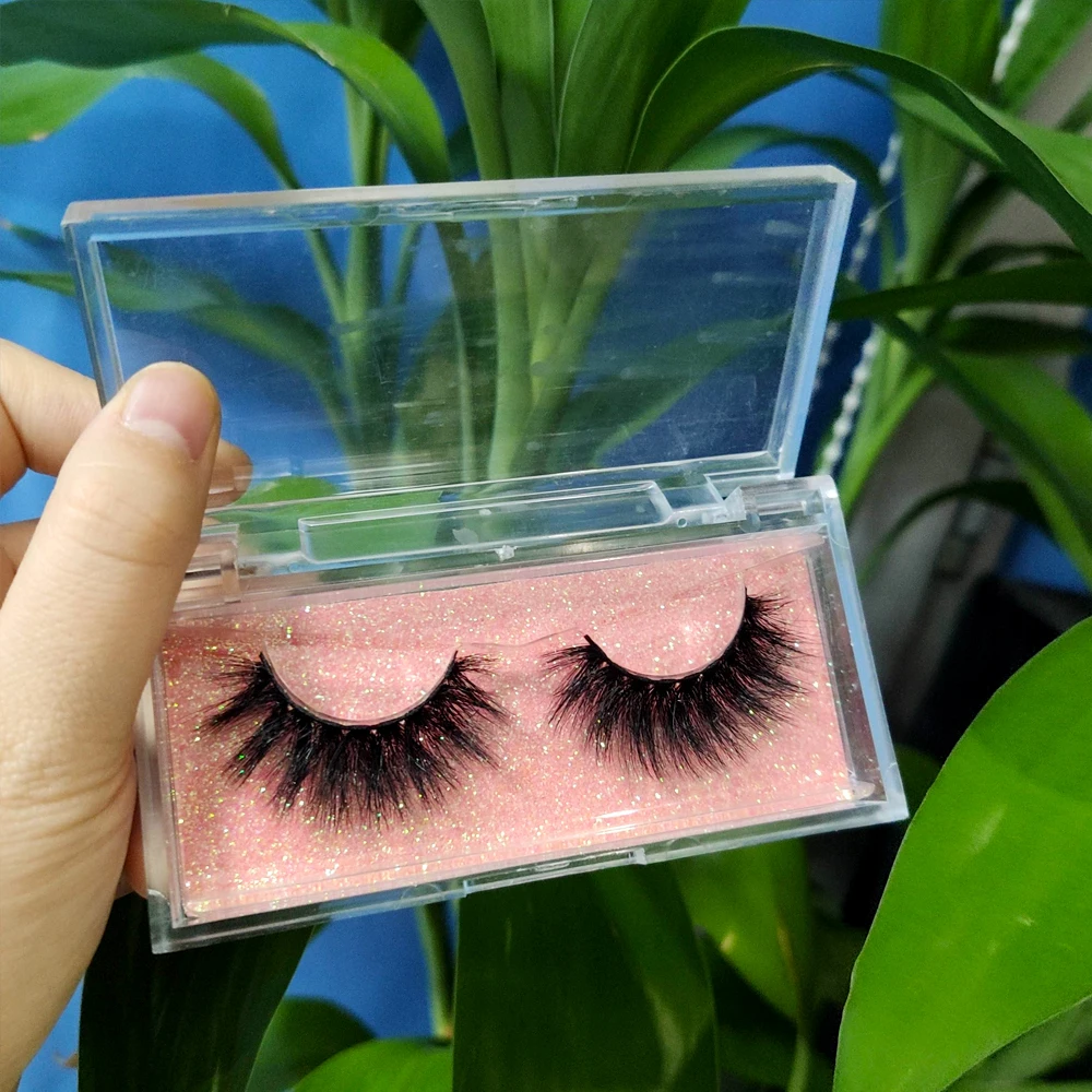 

Custom Label Mink Lashes Synthetic 3d Mink False Private Label Eyelashes 100% Hand Made, Natural black