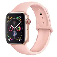 

Hot Sale Single Color Soft Silicone Watch Band for Apple iWatch Series 1/2/3/4