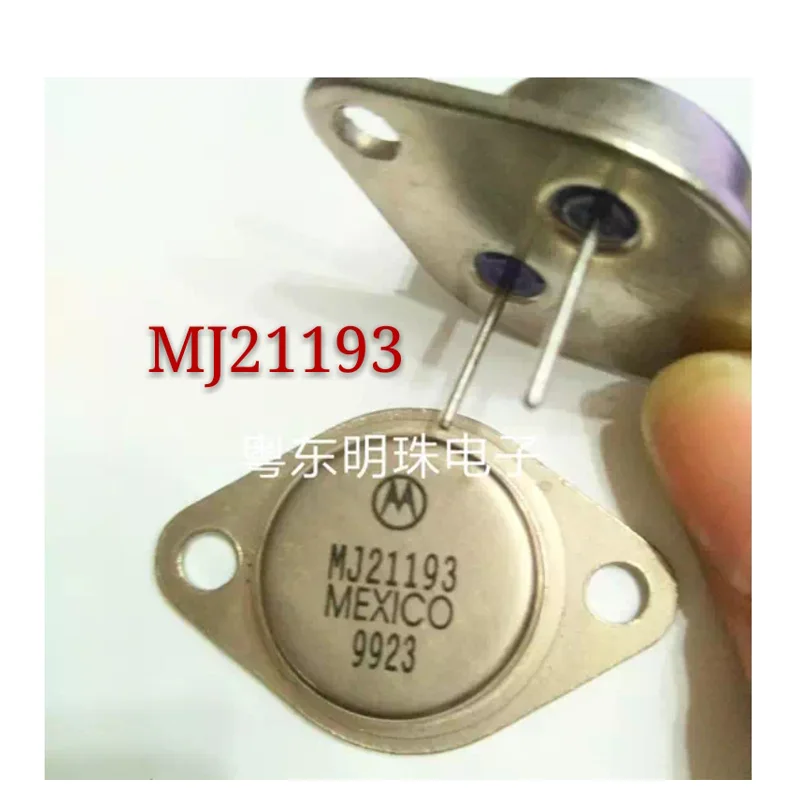ON Semiconductor MJ21194 Transistor NPN MJ21194G ON Semiconductor In Case TO -3 – Per Amplificatori Audio E Alimentatori Di Potenza Prova Transistor - Foto 9