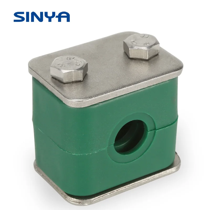 Din 3015 Stauff Heavy Series 1" Weld Tube Clamp With 316 Stainless