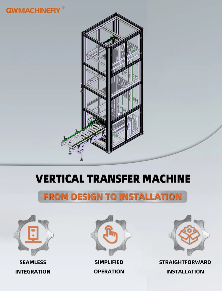 Warehouse Vertical Lift Module Conveyors