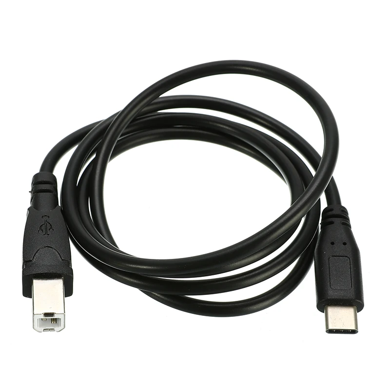 

USB-C USB 3.1 Type C Male Connector to USB 2.0 B Type Male Data Cable for Cell Phone&Printer&Hard Disk