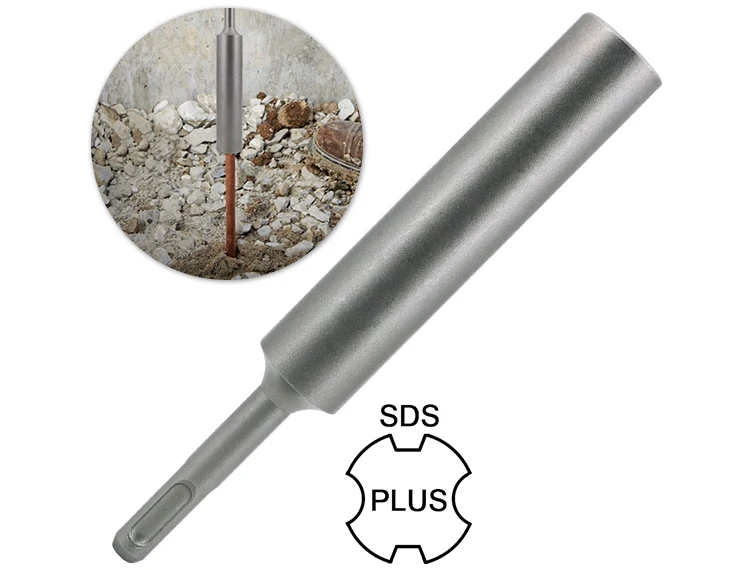 PLUS Ground Rod Driver Adapter ¾ Inch SDS 