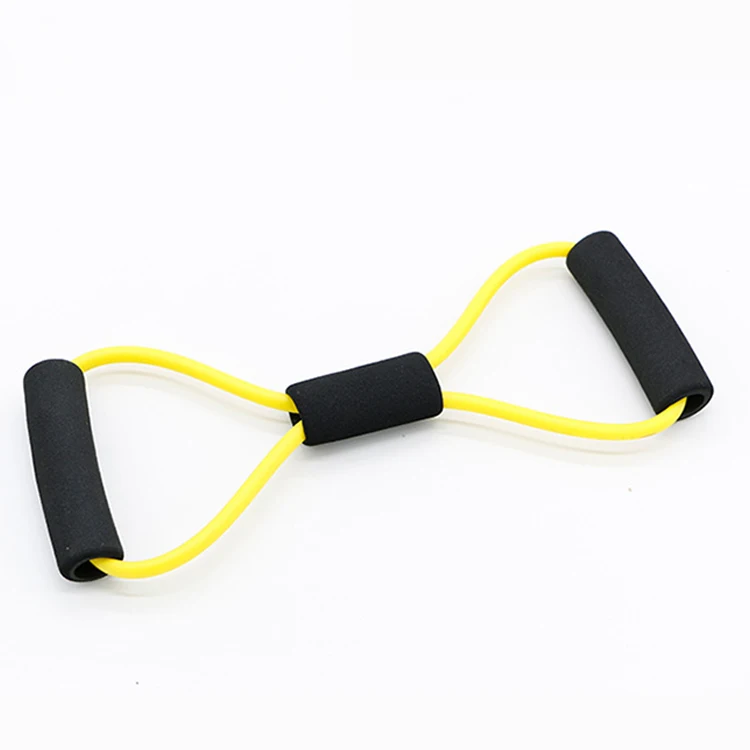 

2021Best Selling Rubber Expander 8 Shape Resistance Band Yoga 8 Shape Pull Rope for Workout Fitness, Blue,red, purple, yellow, green, black