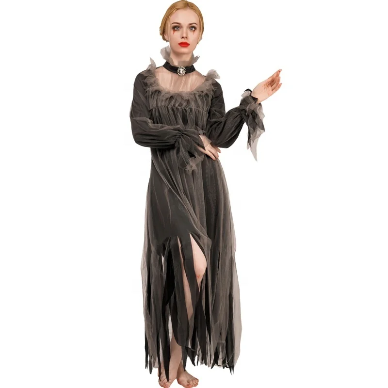 

Beautiful Halloween Party Cosplay Vampire Costume Goth pretty Vampire Dress