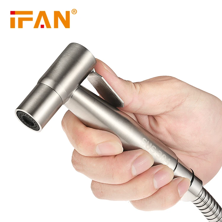 

IFAN Bidet Shower Sprayer Toilet Bidet Sprayer Stainless Steel Handheld Portable ABS Plastic Bidet Sprayer