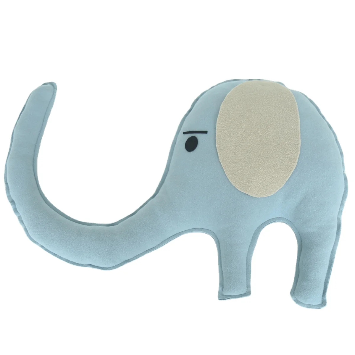 

Pure Color Fabric Filled Elephant Modeling Auxiliary Props Newborn Photography Props Baby Soft Wool Felt Shower Background