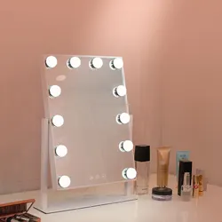 Trending high quality table makeup led mirror holl