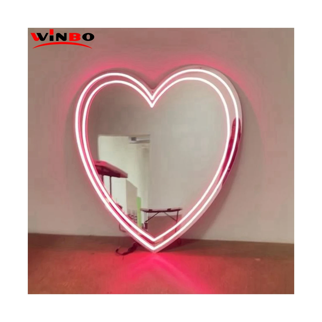 

Fast Delivery Personalized Neon Sign Custom Made Wall Mount Babe Mirror Acrylic Led Neon Sign