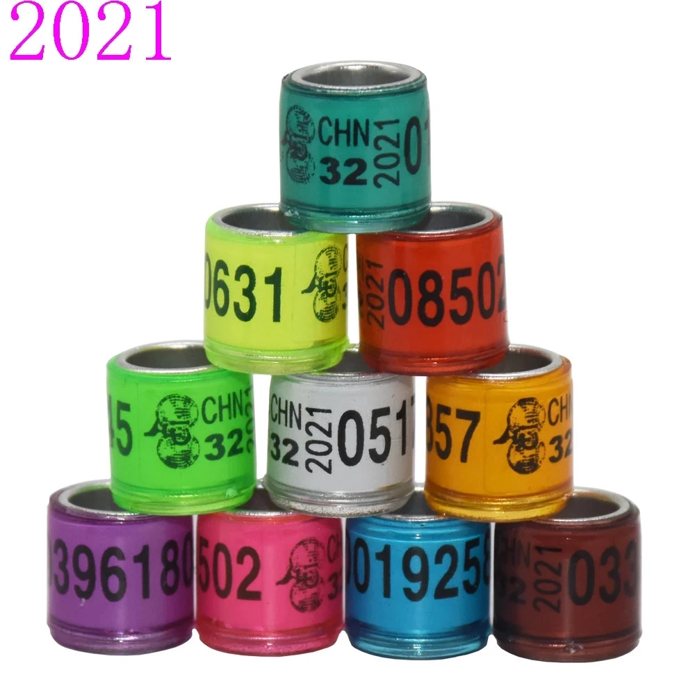 

Plastic pigeon ring 2021 international pigeon chip rings homing pigeon ring, 10