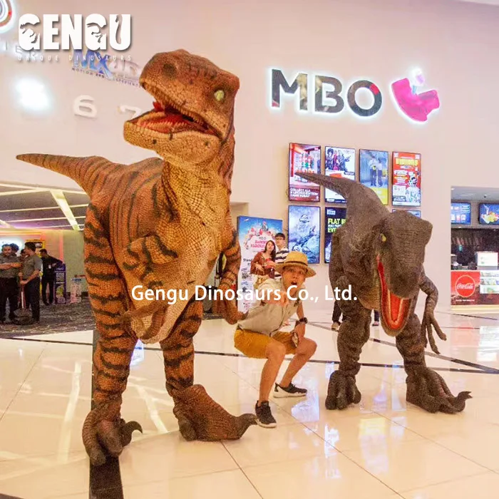 

Lifelike Real Dinosaur Costume Running Costume