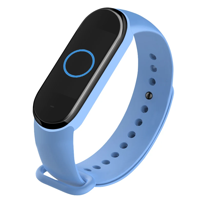 

For Xiaomi Mi band 5 Smart Bracelet Strap Colorful Waterproof Breathable miband Strap 28 Colors