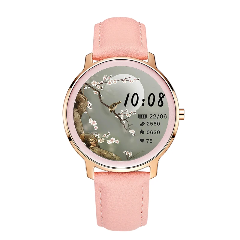 

7.3mm Ultra Thin Women Smart Watch R18 with 1.1inch Screen Custom Watch Dial IP67 Waterproof Smart Watch