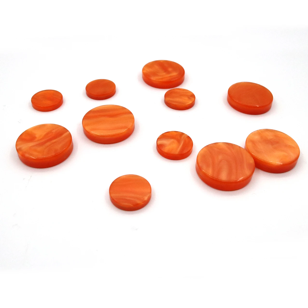 

Amazon Hot Sale New Design Product Small size D29mm Orange Board Game Backgammon Chips