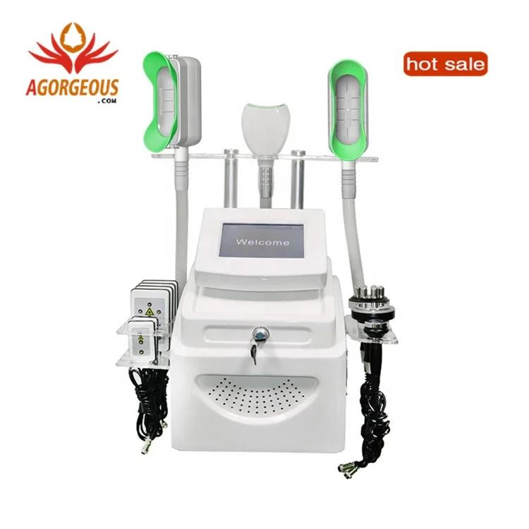 

2021 360 portable 5 in 1 body cryo cativation ultrasound weight loss belt for women cryolipolysis slimming machine
