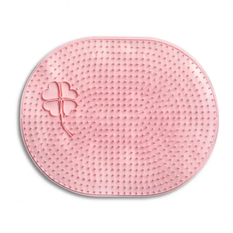 

Silicone double sided heart shaped bubble cushion sheet car seat