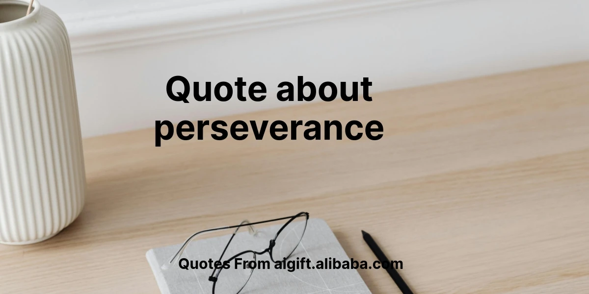 quote about perseverance