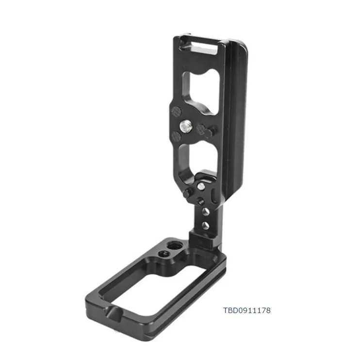 

China manufacture BEXIN Z7 / Z6 Push-Pull Type Vertical Shoot Quick Release L Plate Bracket Base Holder for Nikon, Black