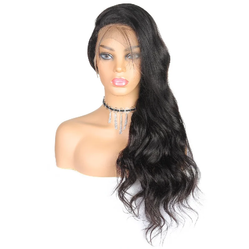 

Hot-sale Lace waterproof real hair virgin no glue wholesale wig