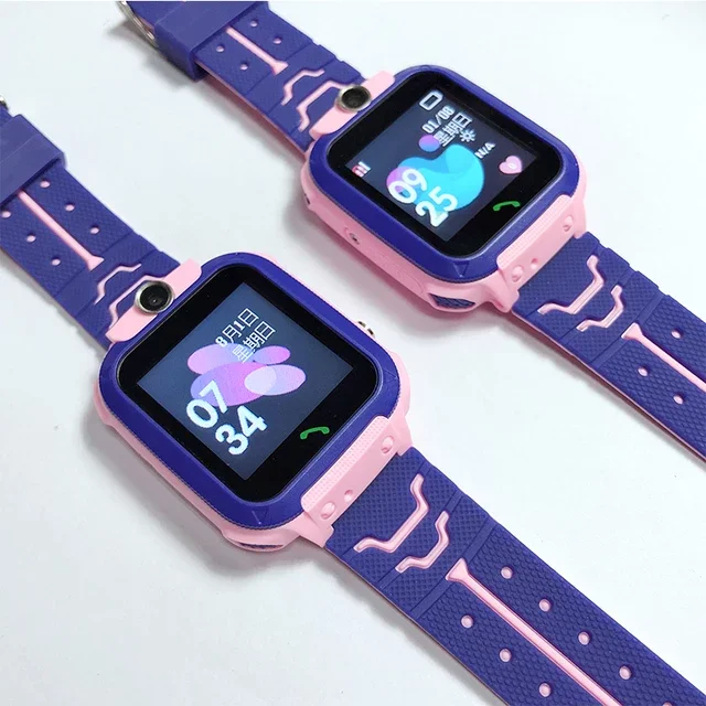 

2020 Child Gps Q12 Smart Watch Phones Mobile Call Android Ip68 Waterproof HD Camera SIM Children Sports Boys Girl Smartwatch