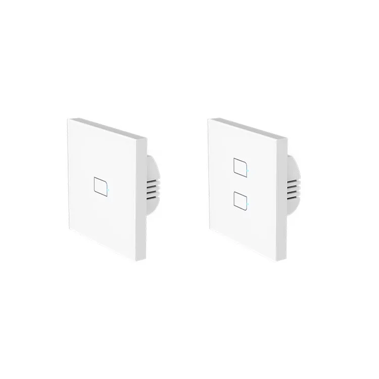 

BroadLink TC3 EU 1/2 gang Digital Wireless Smart Switches, 2 Way Feedback WiFi Switch