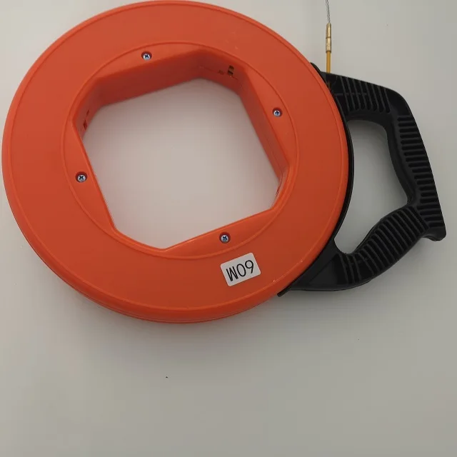 
4mm fiberglass electricians fish tape, frp cable puller 