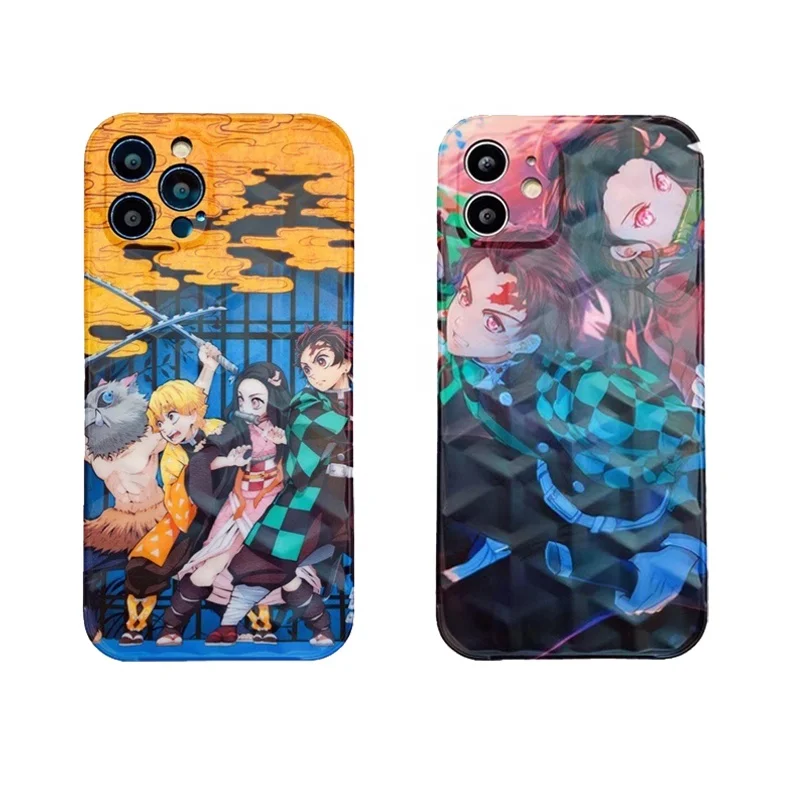 

Phone Case for iphone XS Soft Silicone Fitted Cartoon Anime Candy phone case for iphne 11