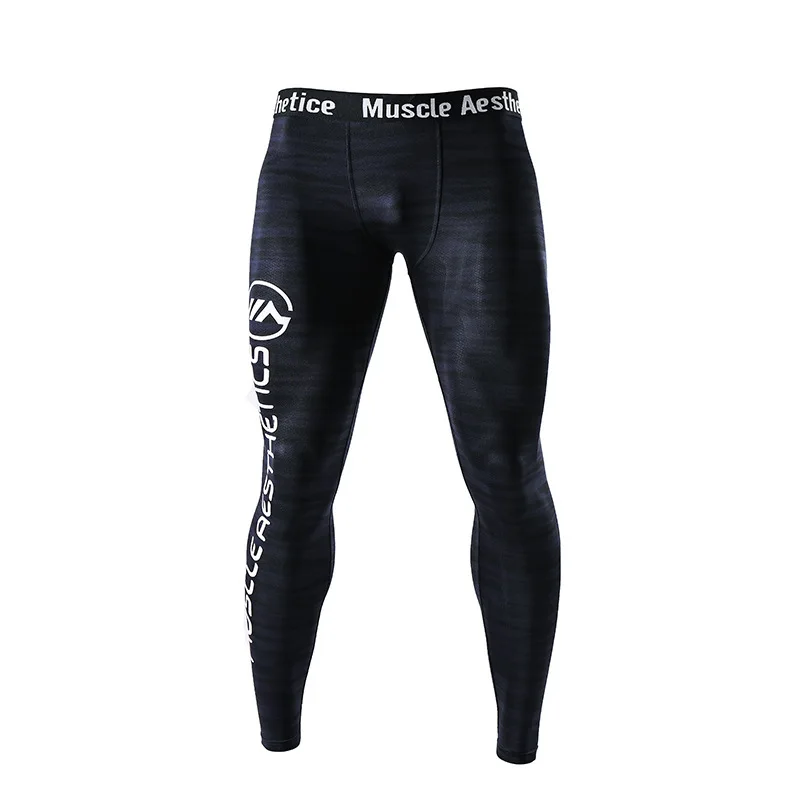 

Workout clothes motion high-elastic tight pants male quick-drying Aesthetic man tight muscles trousers breathable