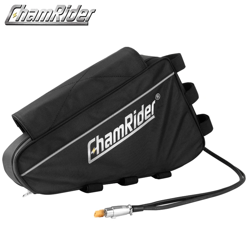 

ChamRider triangle battery 72V 26.1AH ebike battery pack Large capacity 1500W Super Powerful 18650 electric bicycle battery