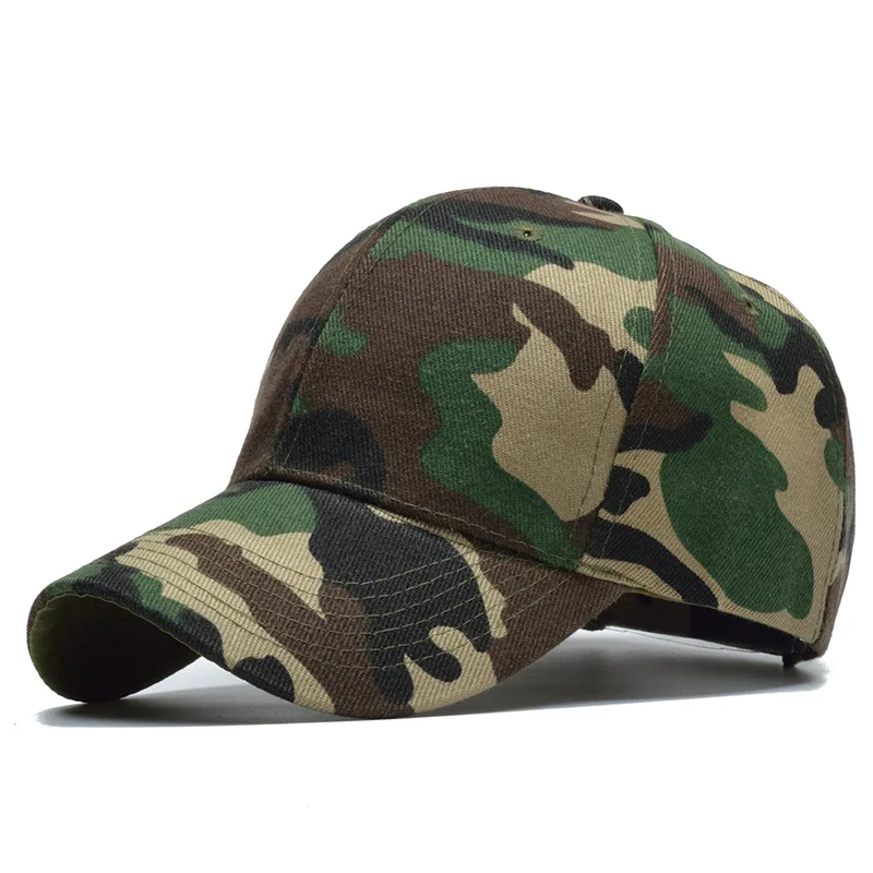

men women outdoor cotton adjustable Camouflage sports caps for travel baseball hat casual