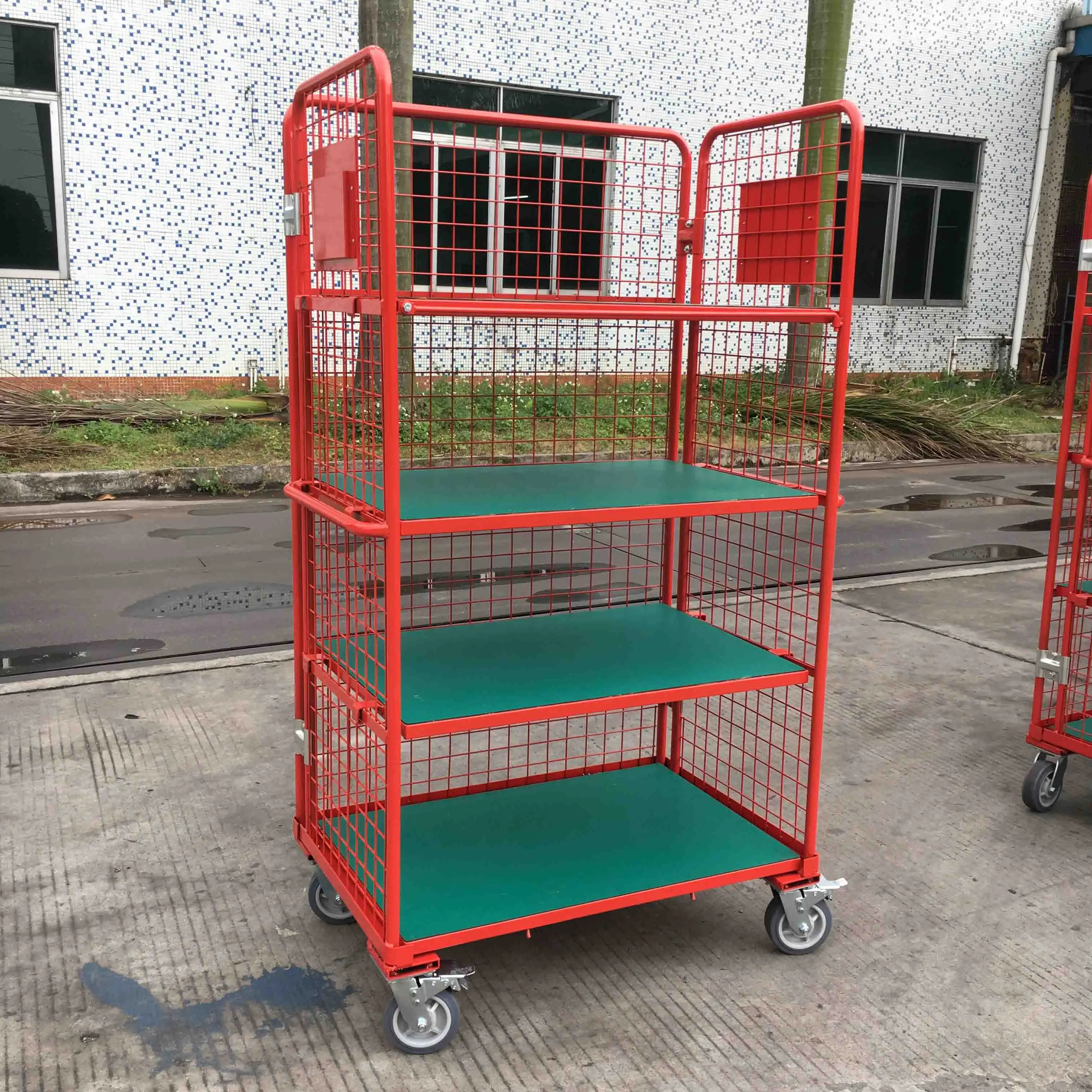 Collapsible Portable Logistic Transport Roll Cage Container Trolley ...