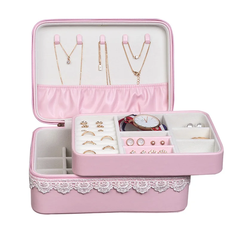 

2020 jewelry packaging box luxury storage box double layer