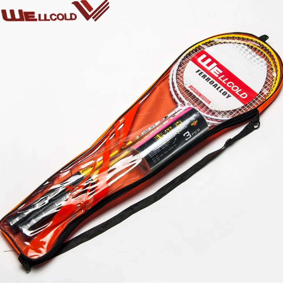 

New design cheap badminton rackets set,badminton racket wholesale with high quality for outdoor sports