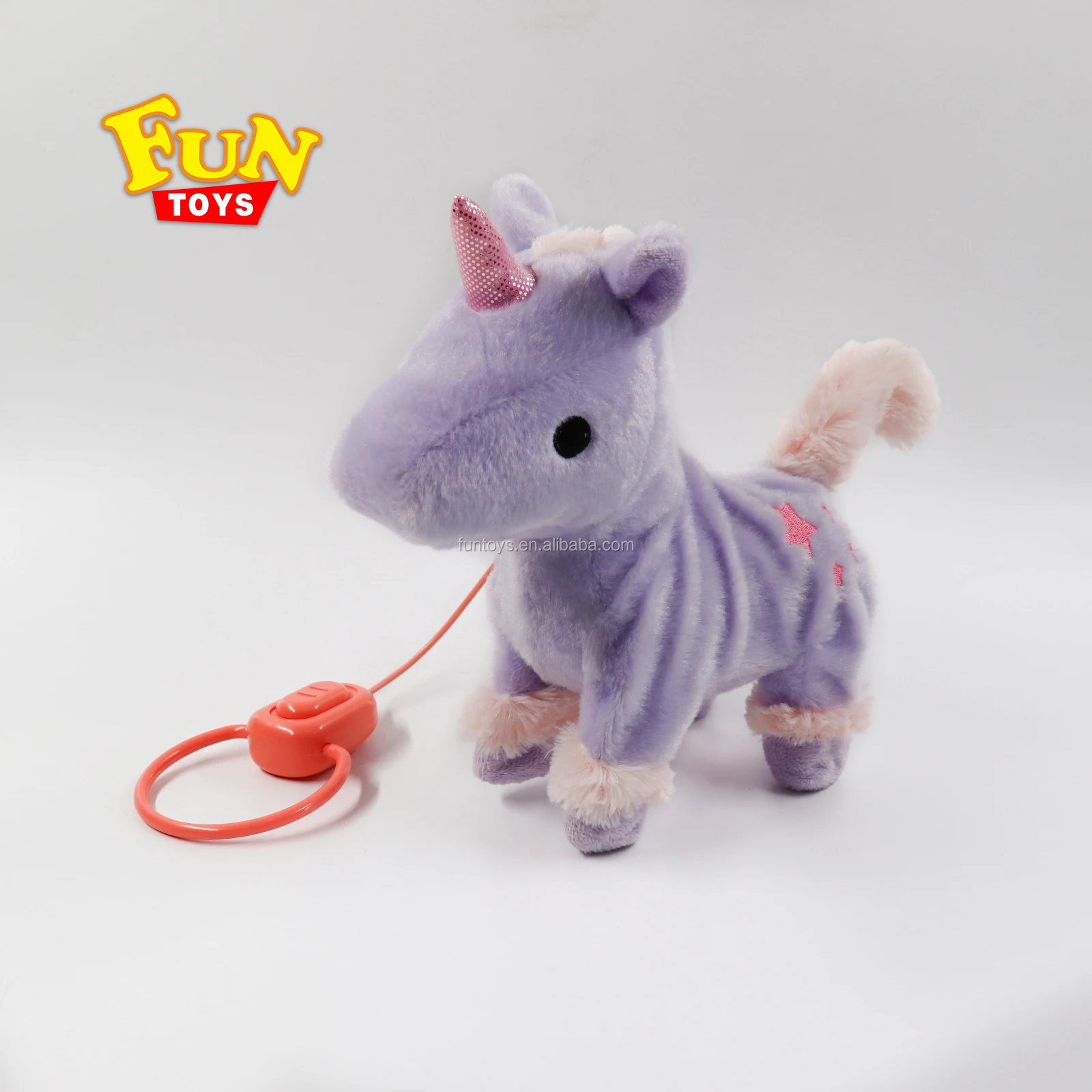Newest Cute Electric Dancing Unicorn Plush Toy,Cartoon Walk Plush Doll,Singing Talking Unicorn
