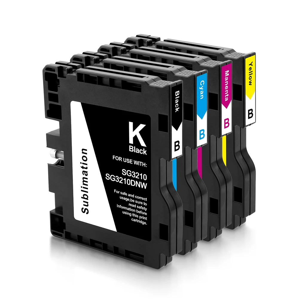 Ocbestjet GC41 Compatible Ink Cartridge With Pigment Ink for Ricoh  IPSiO SG 3100 2100 2010L 7100 SG 3110 3120SF
