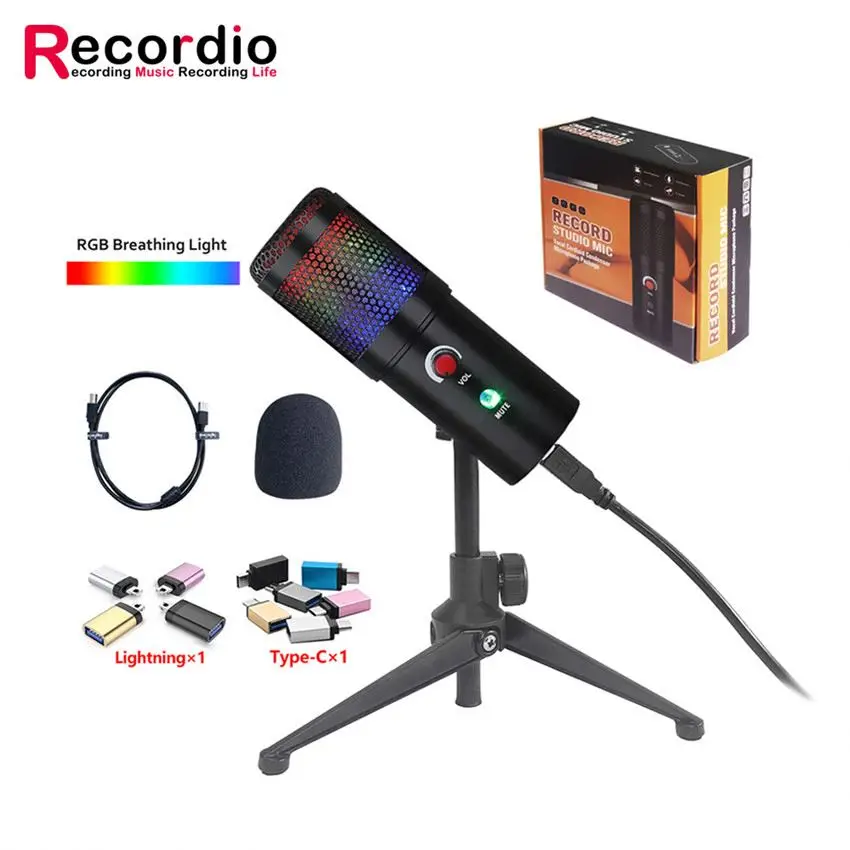 

GAM-U09 New Design Usb Recording Condenser Microphone With Great Price