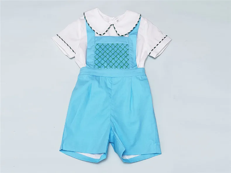 2pcs Spanish Clothes For Baby Boy Boutique Clothing Set 2020 Infant