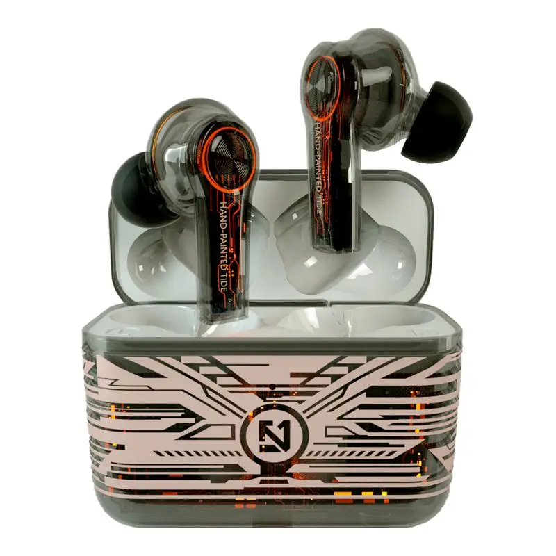 

TS-200 New Transparent Design Tws Earbuds HD Call Hi-Fi Sound Stereo Earphone Wireless Ear Buds