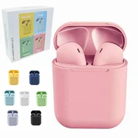 

Ruijue Multi Color Original Mini Wireless TWS i12 Headphones Touch Control Earphone inPods 12