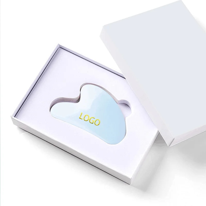 

Beauty Massage Product Metal Gua Sha Tool Face Jade Roller And Gua Sha