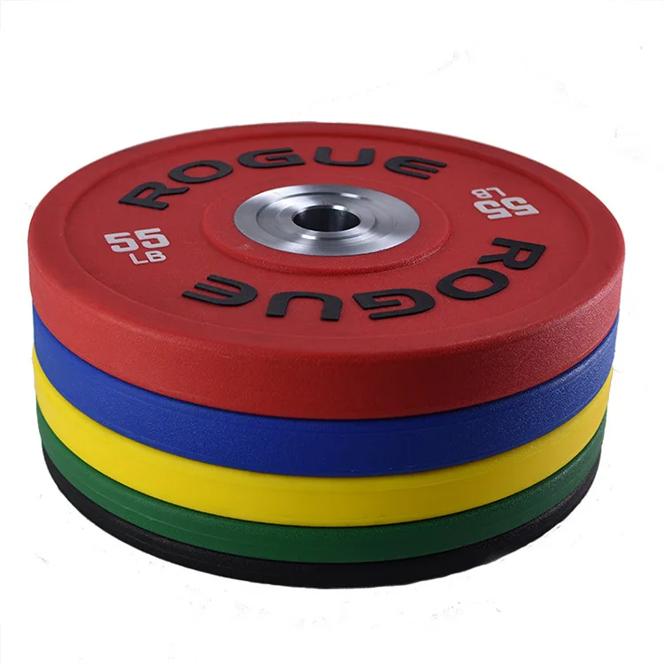 

Gym Weight colorful Rubber Bumper Plates, Color