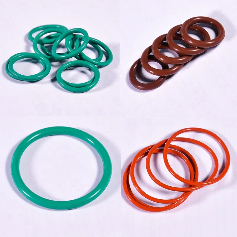 Oil Resistant Peroxide Cured Fkm Rubber Silicone Rubber Hydraulic Oil Seal O Ring For Thermos 0