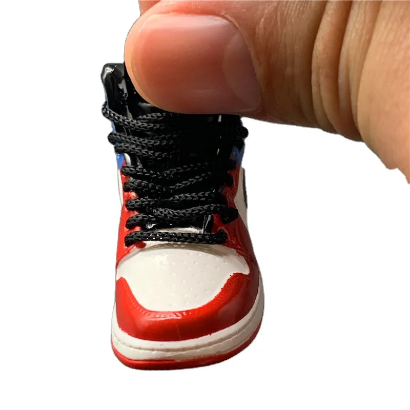 

cheapest aj 1s chicago not for resell UNC OW 3D sneaker shoe keychain