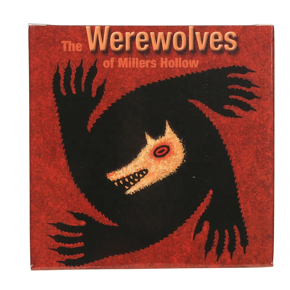 

Werewolf Tarot Cards Fun Deck Table Board Games New Products full English version For Family Home Party Desk Fun Card Game, Customized color
