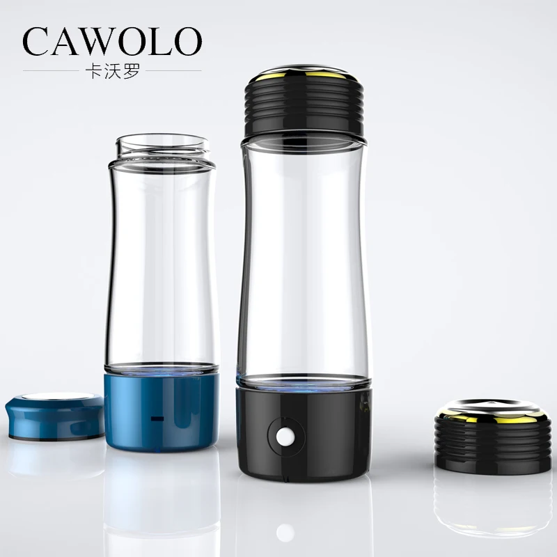 

Cawolo PEM technology h2 inhaler rich hydrogen water bottle spe pem portable hydrogen gas